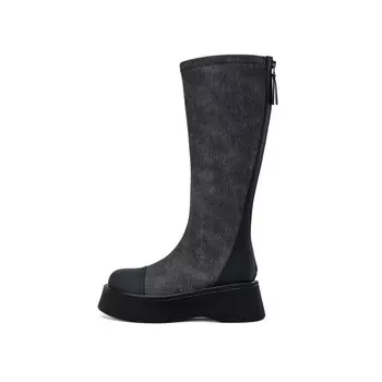 Сапоги женские Aokang, серо-голубой