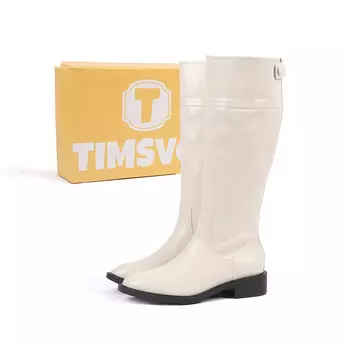 Сапоги женские белый Timsvol