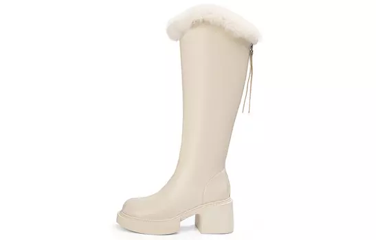 Сапоги женские бежевый Eblan