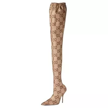 Сапоги женские бежевый Gucci