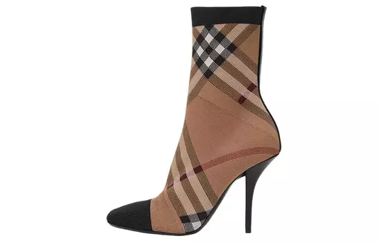 Сапоги женские Burberry Vintage, коричневый / черный