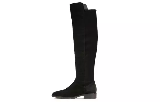 Сапоги женские черные Clarks