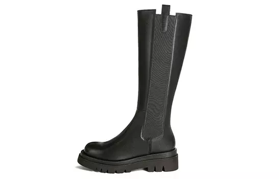 Сапоги женские черные Everau