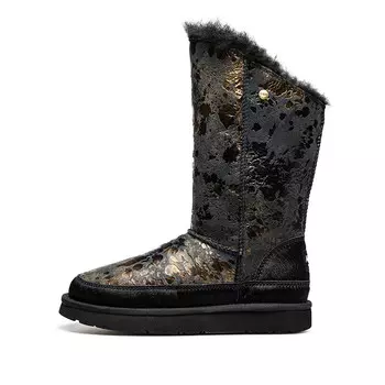 Сапоги женские черный Au&Mu