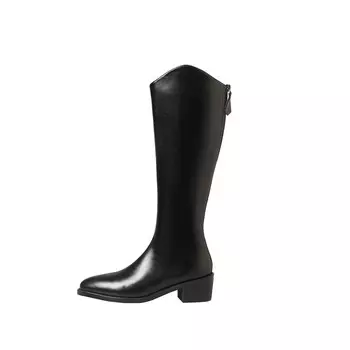 Сапоги женские черный Dme