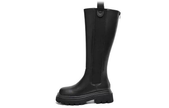 Сапоги женские черный Eblan