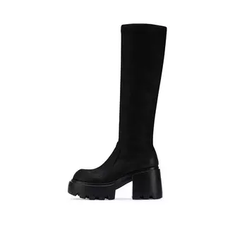 Сапоги женские черный Gg-Cc