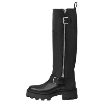Сапоги женские черный Hermes