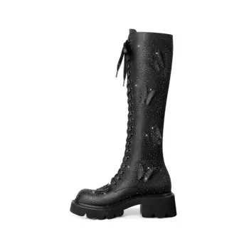 Сапоги женские черный Hoov