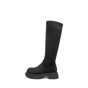 Сапоги женские черный Moon Buds