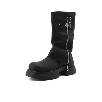 Сапоги женские черный Obwa