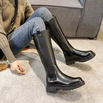 Сапоги женские черный Semir