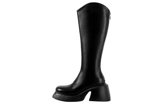 Сапоги женские черный Wonderful Couple