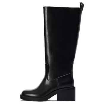 Сапоги женские черный Zara
