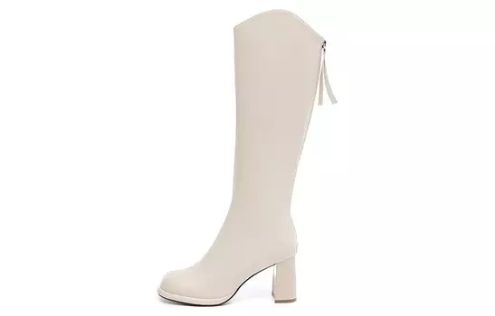 Сапоги женские Daphne, бежевый/серый