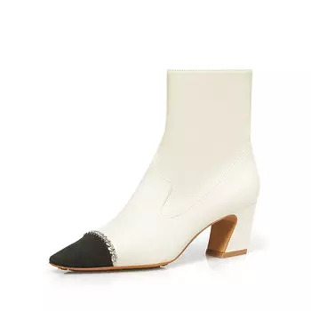 Сапоги женские Deep Breath на высоком каблуке, черный