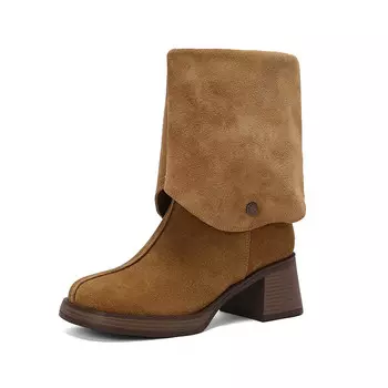 Сапоги женские Flowerskam, цвет Caramel