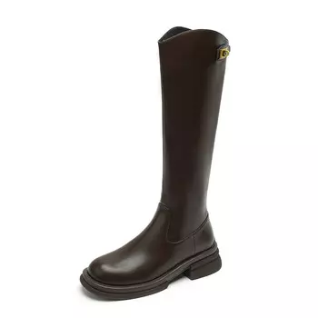 Сапоги женские Foxer, коричневый