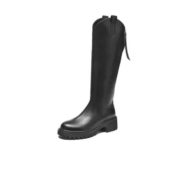 Сапоги женские Gemeiq, цвет Black Fleece-Lined