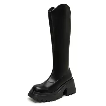 Сапоги женские Help, цвет Black single li