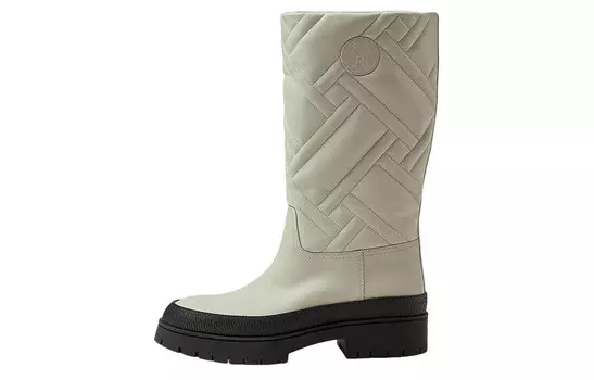 Сапоги женские Herms, бежевый