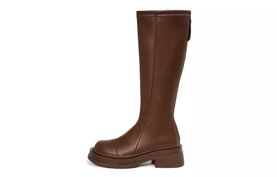 Сапоги женские коричневый Eblan