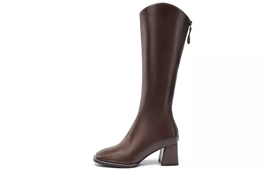 Сапоги женские коричневый Eblan