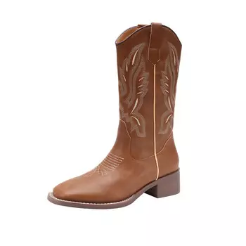 Сапоги женские коричневый Safiya