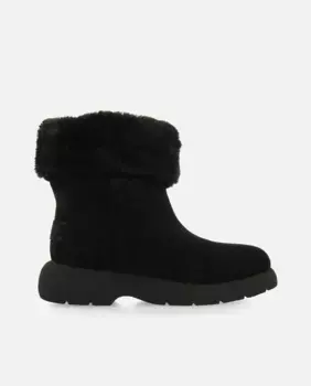 Сапоги женские многопозиционные замшевые кожаные на меху Gioseppo, черный