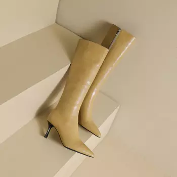 Сапоги женские Mo Lin, черный