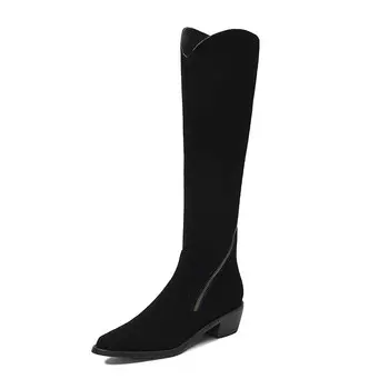 Сапоги женские Mo Lin, хаки