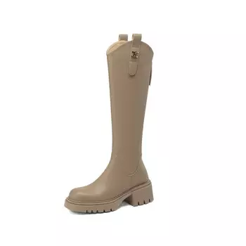 Сапоги женские Mo Lin, хаки