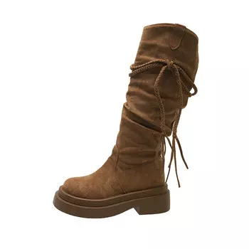 Сапоги женские Mxgm, коричневый