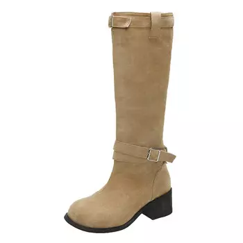 Сапоги женские Mxgm, коричневый