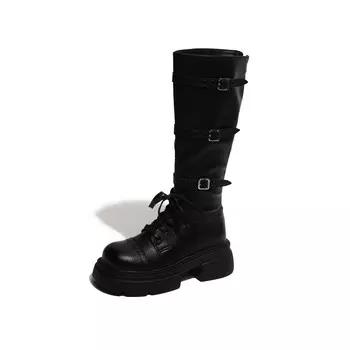 Сапоги женские Nunz, коричневый