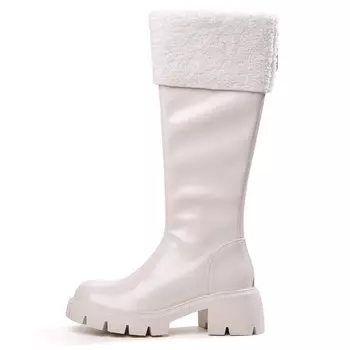 Сапоги женские Ourcover, белый