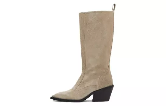 Сапоги женские песочные Flattered