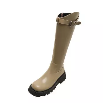 Сапоги женские Pvaj, цвет Milk Tea Beige