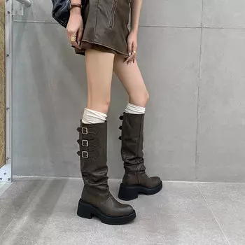 Сапоги женские Pwpj, черный