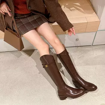 Сапоги женские Pwpj, черный