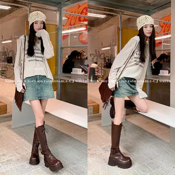 Сапоги женские Pwpj, черный