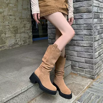 Сапоги женские Pwpj, цвет Apricot