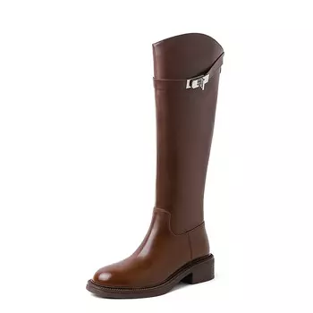 Сапоги женские Pwpj, коричневый