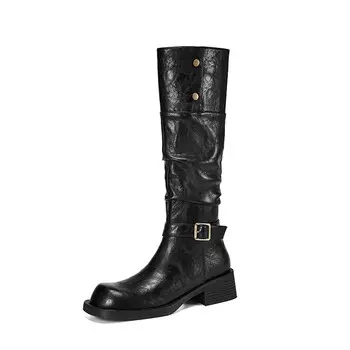 Сапоги женские Pwpj, темно-коричневый