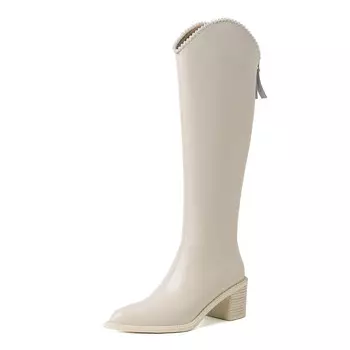 Сапоги женские Qiaoliner, коричневый