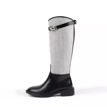 Сапоги женские серый Timsvol