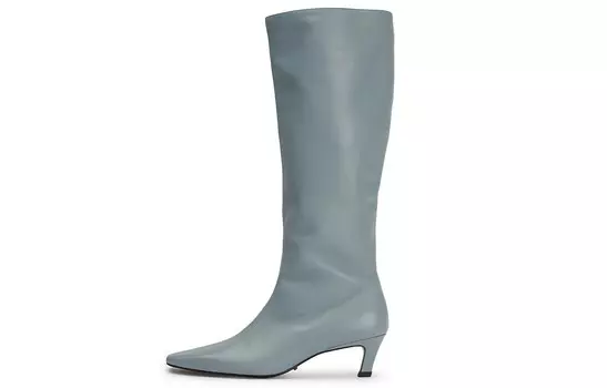 Сапоги женские синие Tony Bianco