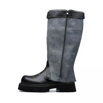 Сапоги женские темно-синий Ourcover