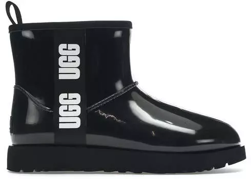Сапоги женские Ugg Classic Clear Mini, чёрный