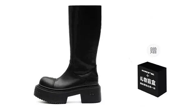 Сапоги женские Wilderness черные Smfk